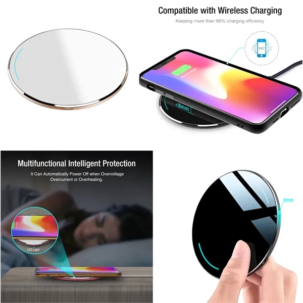Kidder iBank® Wireless Charger, 10W Charging Pad for iPhone and Galaxy... from ASI 79909 Promotek