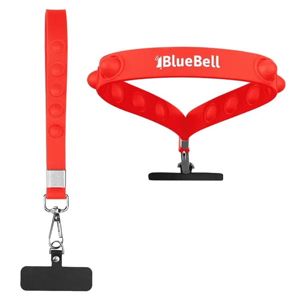 Push-pop phone tether wristlet.... from ASI 61125 Hit Promotional Products / Hit®