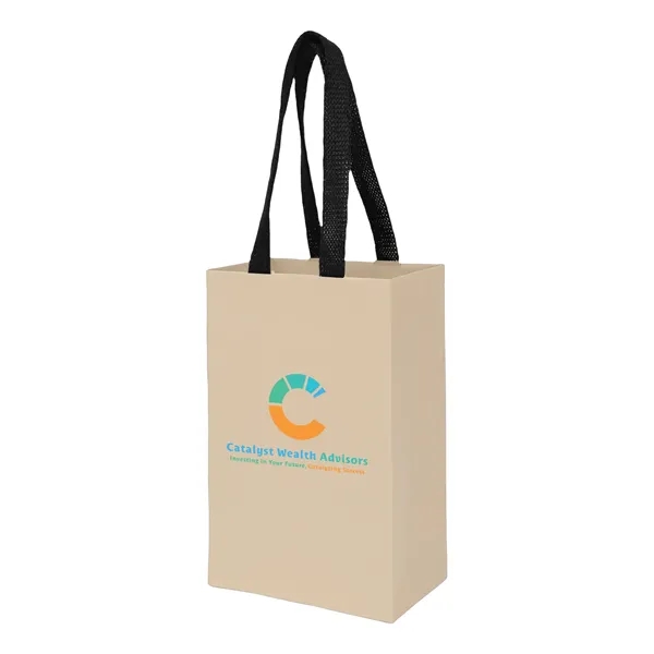 Sugarcane Paper Sustainable Bag with Embedded Web-Style Paper Handle.... from ASI 35290 American Ad Bag Co