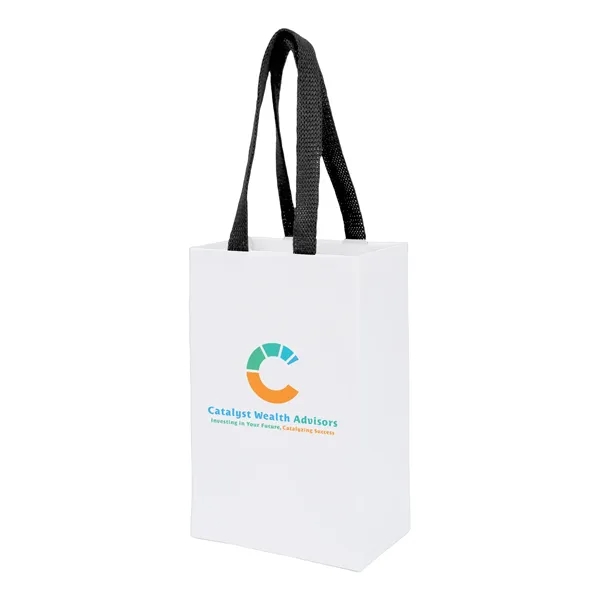 Sugarcane Paper Sustainable Bag with Embedded Web-Style Paper Handle.... from ASI 35290 American Ad Bag Co