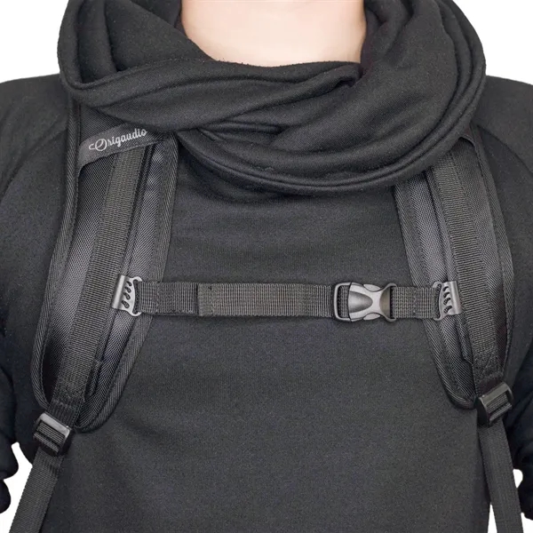 A smart 15" laptop backpack bag that's fashionable, durable, and practical... from ASI 61966 HPG / OrigAudio