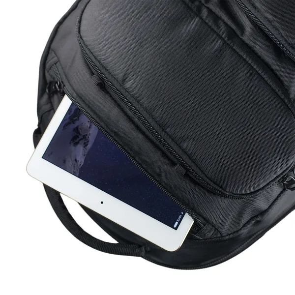 A smart 15" laptop backpack bag that's fashionable, durable, and practical... from ASI 61966 HPG / OrigAudio