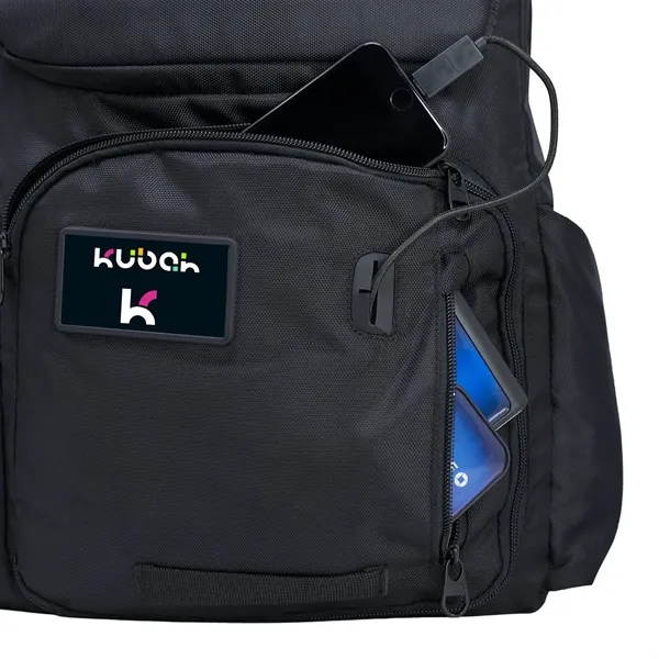 A smart 15" laptop backpack bag that's fashionable, durable, and practical... from ASI 61966 HPG / OrigAudio