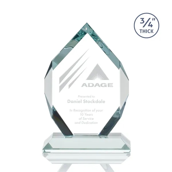 Starfire diamond shape award on a base.... from ASI 84592 St Regis Group / St Regis