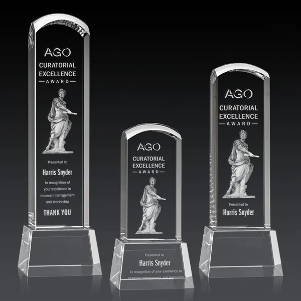 Silkwood 3D Award on Base - Clear... from ASI 84592 St Regis Group / St Regis