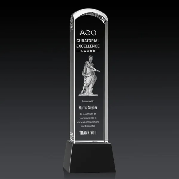 Silkwood 3D Award on Base - Black... from ASI 84592 St Regis Group / St Regis