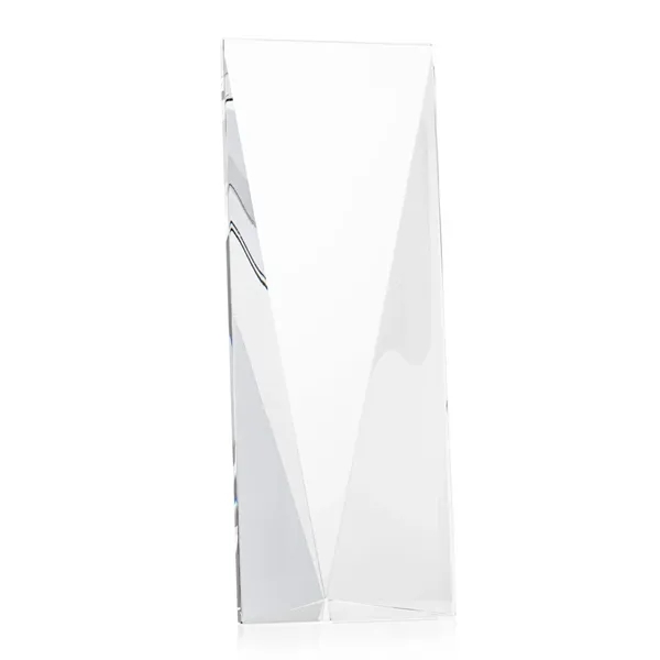 The Freestanding Optical Crystal Columbus Award boasts a striking design.... from ASI 84592 St Regis Group / St Regis