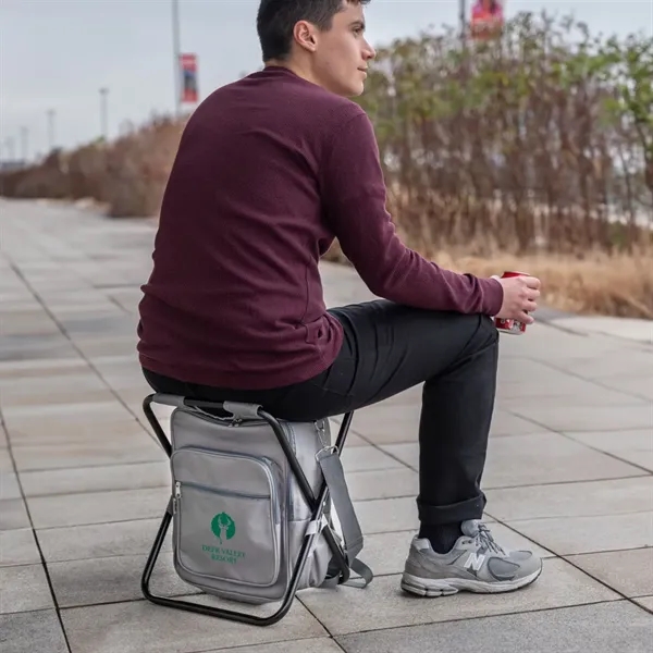 The Riverbend Foldable Cooler Bag & Chair is the ultimate companion... from ASI 84592 St Regis Group