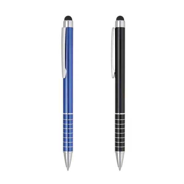 Twist Action ballpoint pen with stylus tip.... from ASI 31517 Admart Products / Admart Line