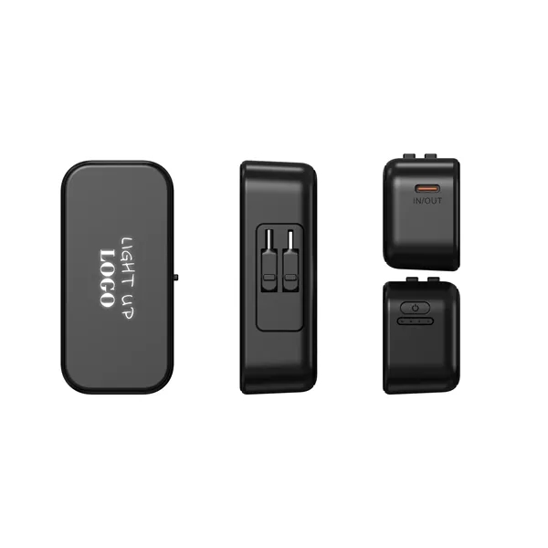 3-in-1 4,500mAh Light-Up Power Banks with Retractable Ports and Multi Tips... from ASI 68190 Lungsal / Lungsal
