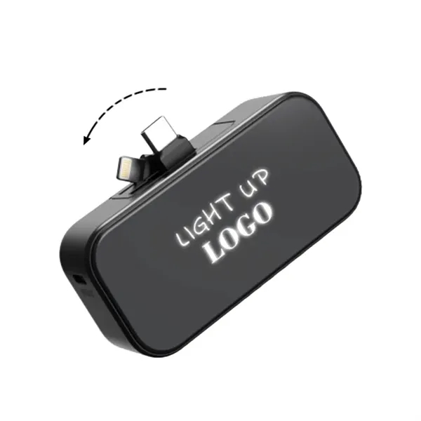 3-in-1 4,500mAh Light-Up Power Banks with Retractable Ports and Multi Tips... from ASI 68190 Lungsal / Lungsal