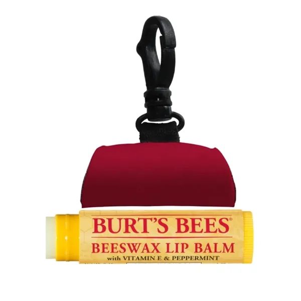 Lip Balm Sleeve with Burt's Bees... from ASI 89971 Stuff A Mug