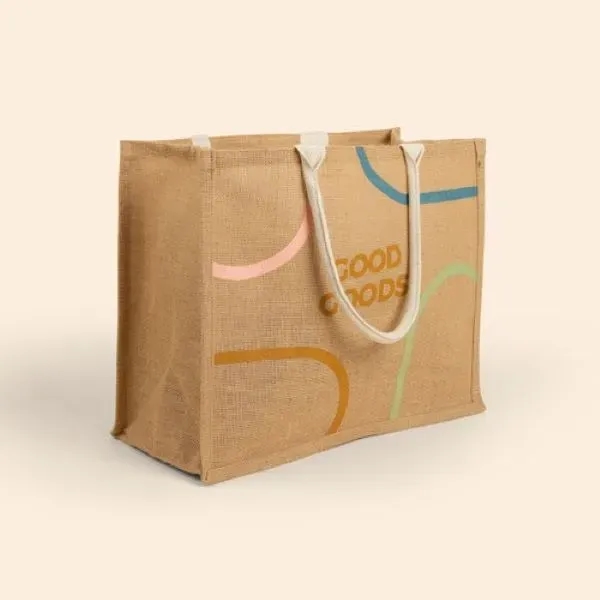 Our Jute Totes feature natural, uncolored jute material and are perfect... from ASI 74710 Numo