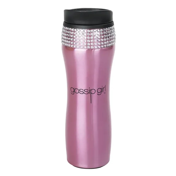 14 oz. travel mug with stainless steel body, plastic liner, sip... from ASI 40261 Berney-Karp Inc / Creative Source