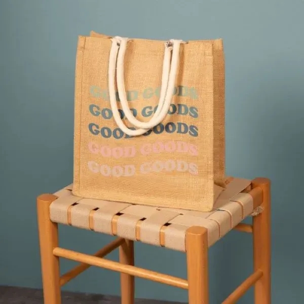 Our Jute Totes feature natural, uncolored jute material and are perfect... from ASI 74710 Numo