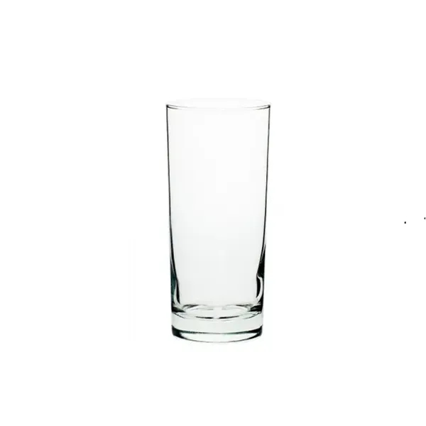 Clear 15 oz. tall beverage glass with smooth rim and thick... from ASI 39552 BEL Promo