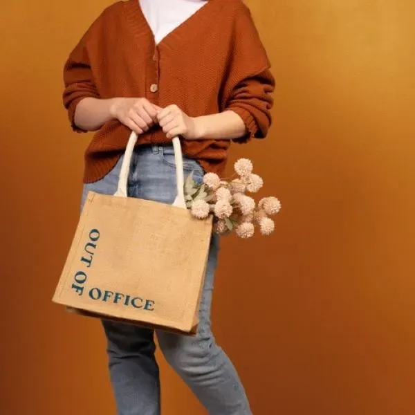 Our Jute Totes feature natural, uncolored jute material and are perfect... from ASI 74710 Numo