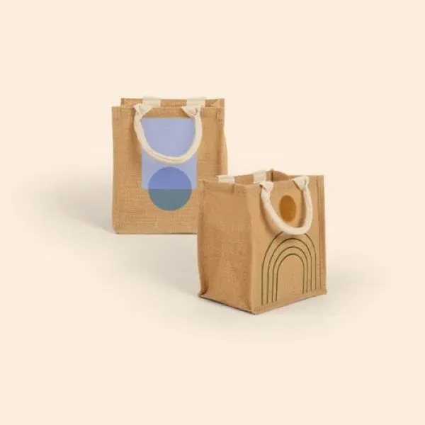 Our Jute Totes feature natural, uncolored jute material and are perfect... from ASI 74710 Numo