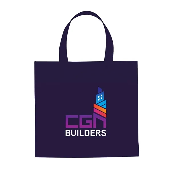 10.63" x 11" tote bag made of 80 gram non-woven material... from ASI 63549 Jornik Manufacturing Corp