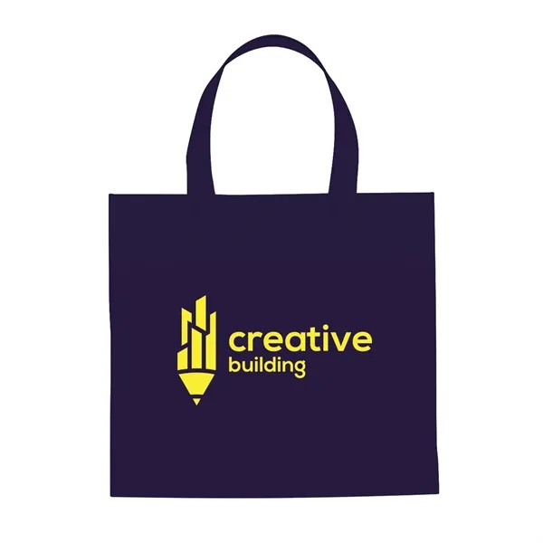 10.63" x 11" tote bag made of 80 gram non-woven material... from ASI 63549 Jornik Manufacturing Corp