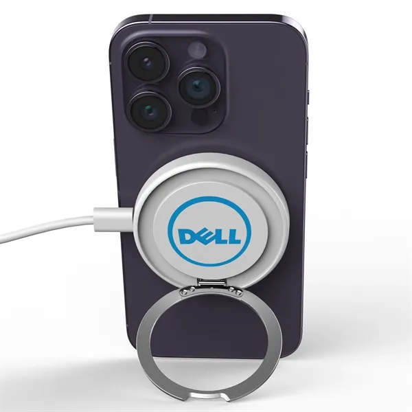 3-in-1 magnetic phone grip, wireless charger, & kickstand.... from ASI 68190 Lungsal / Lungsal