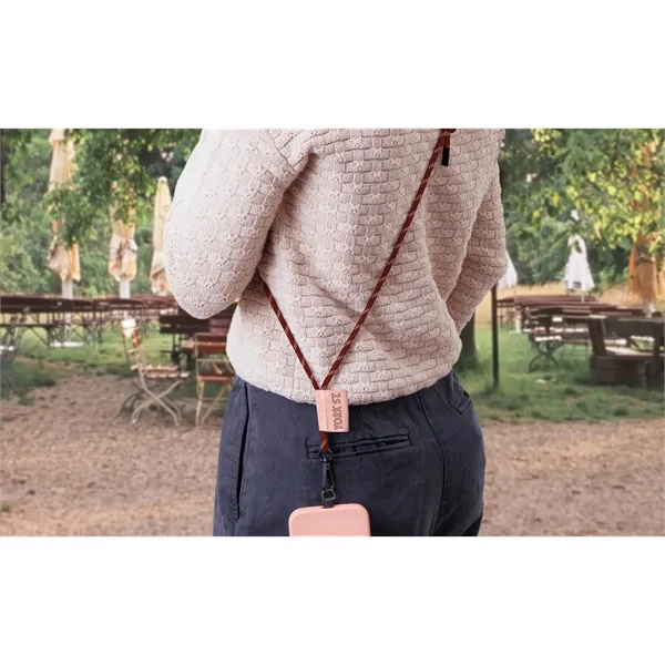 PMS-Matched Solid Color or Two-Tone Patterns Cord Crossbody Phone Strap, Includes... from ASI 45657 Pop! Promos