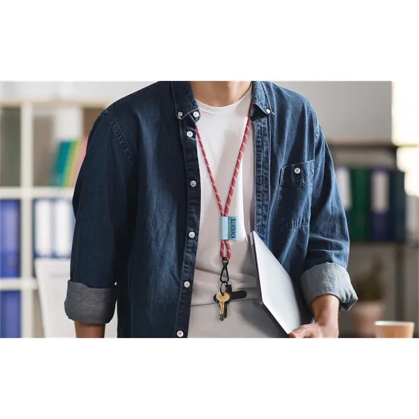 Choice of PMS-Matched Solid Color or Two-Tone Patterns Cord Lanyard, Includes... from ASI 45657 Pop! Promos