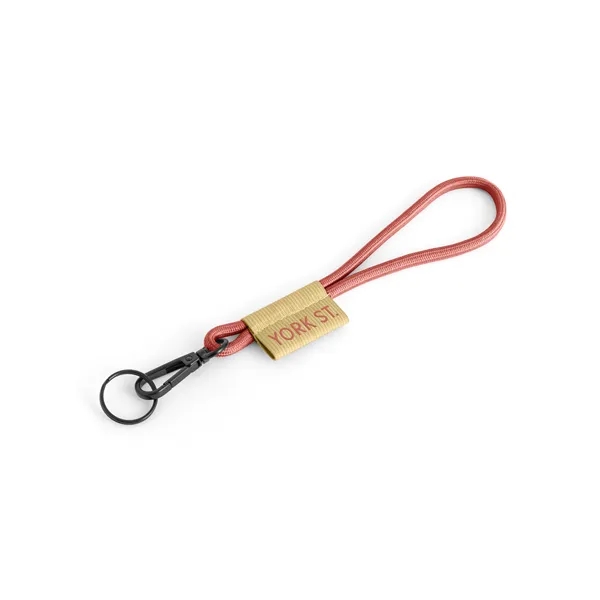 Choice of PMS-Matched Solid Color or Two-Tone Patterns Cord Keychain, Includes... from ASI 45657 Pop! Promos