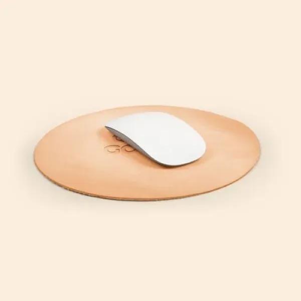 This 8" diameter leather mousepad offers a smooth, durable surface for... from ASI 74710 Numo