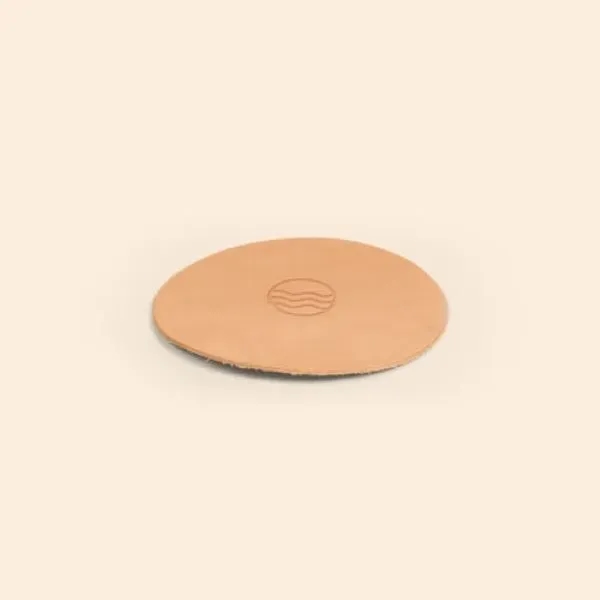 Measuring 4.5" in diameter, this high-quality leather coaster offers a durable... from ASI 74710 Numo