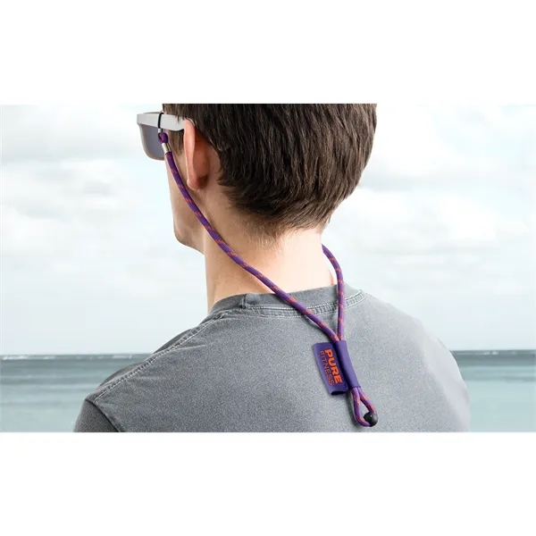 Choice of PMS-Matched Solid Color or Two-Tone Patterns Cord Eyewear Strap,... from ASI 45657 Pop! Promos