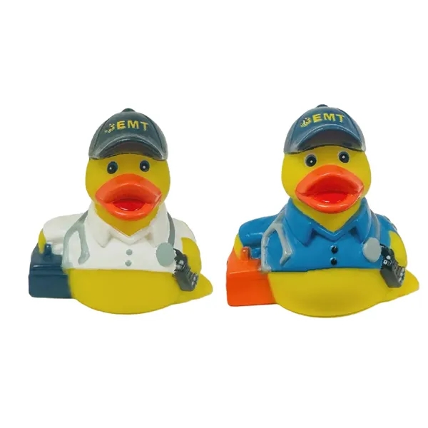 Rubber Medical Related Rubber Ducks. Floatable rubber toy. Promotes health field.... from ASI 57705 Goodview Industries Co Inc / Goodview Industries