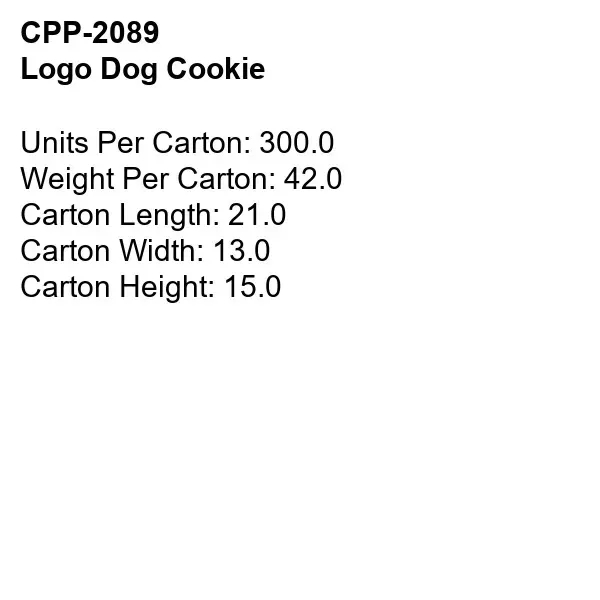 Logo Dog Cookie... from ASI 30208 A P Specialties / AP Specialties