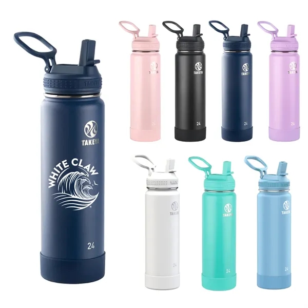 Double stainless steel insulation,Dishwasher safe,Straw Lid,Removable protective Bumper,Lifetime Warranty... from ASI 72657 Active Life Promo / Active Life