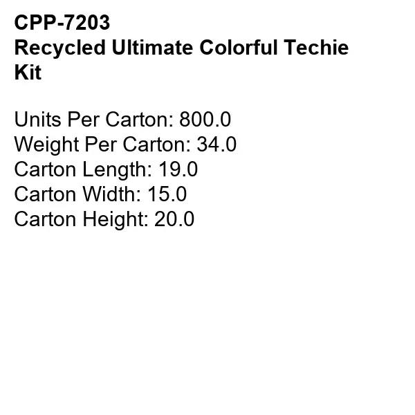 Recycled Ultimate Colorful Techie Kit... from ASI 30208 A P Specialties / AP Specialties