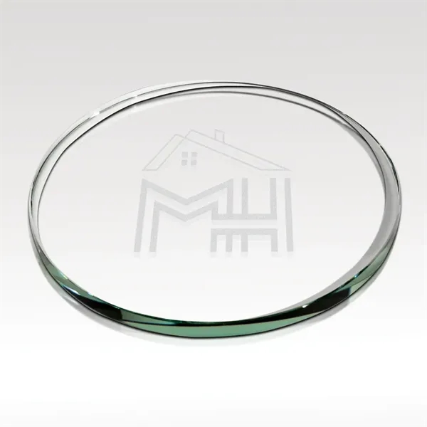 4" single Starphire glass coaster with customization.... from ASI 93986 Visions/Awardcraft / Visions Awards