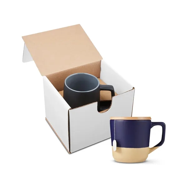 16.5-ounce mug with a wood lid and gift box.... from ASI 34063 alphabroder