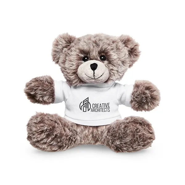 8.5" x 7.5" x 3.75" 100% polyester plush teddy bear with... from ASI 34063 alphabroder