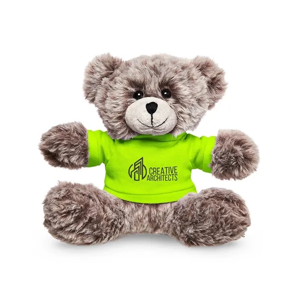 8.5" x 7.5" x 3.75" 100% polyester plush teddy bear with... from ASI 34063 alphabroder