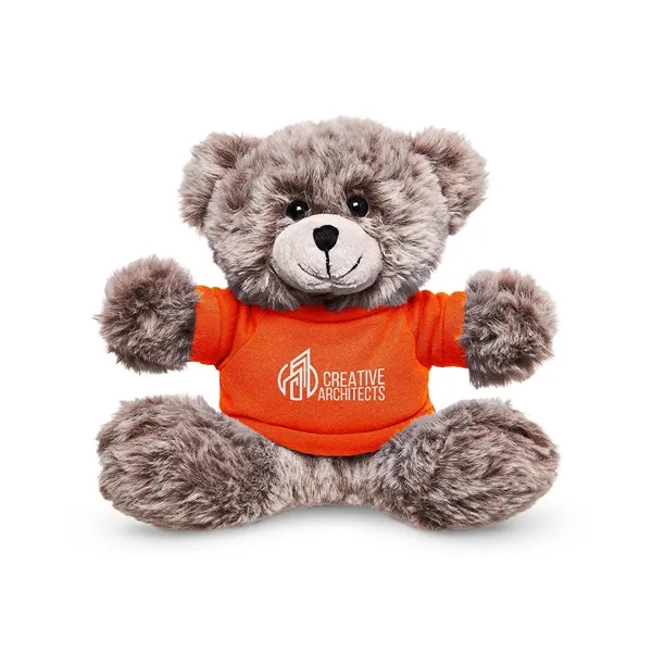 8.5" x 7.5" x 3.75" 100% polyester plush teddy bear with... from ASI 34063 alphabroder