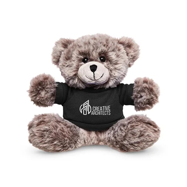 8.5" x 7.5" x 3.75" 100% polyester plush teddy bear with... from ASI 34063 alphabroder