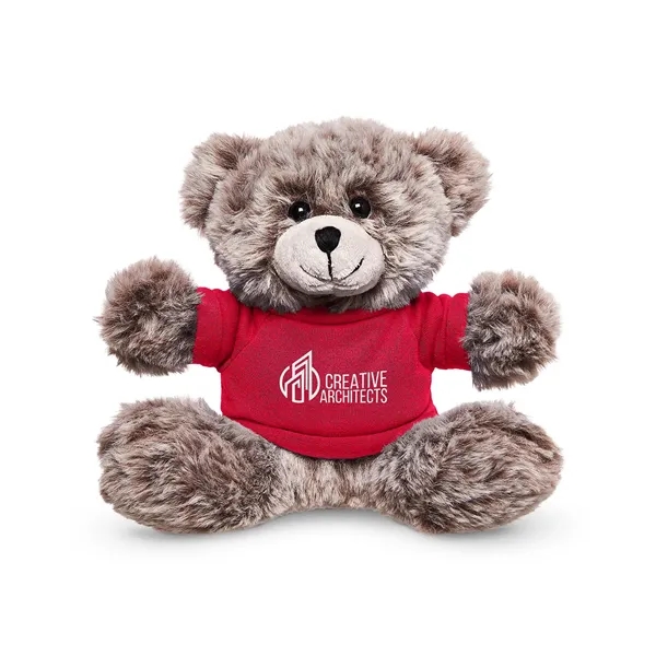 8.5" x 7.5" x 3.75" 100% polyester plush teddy bear with... from ASI 34063 alphabroder