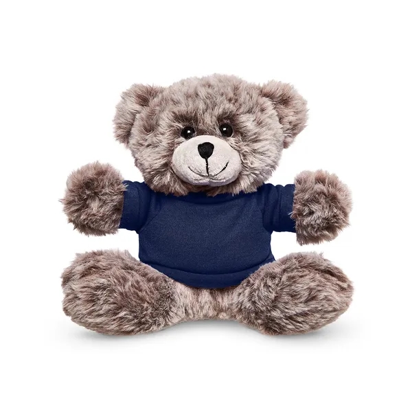 8.5" x 7.5" x 3.75" 100% polyester plush teddy bear with... from ASI 34063 alphabroder