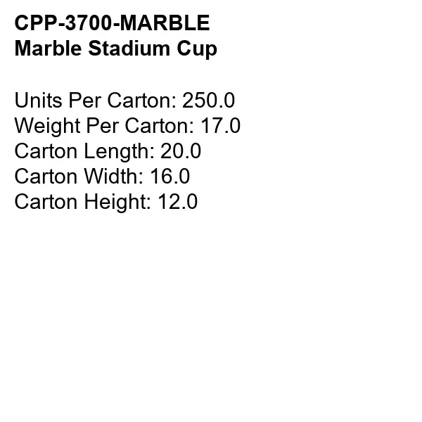 MARBLE STADIUM CUP... from ASI 30208 A P Specialties / AP Specialties