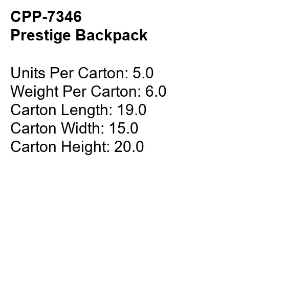 Prestige Backpack... from ASI 30208 A P Specialties / AP Specialties