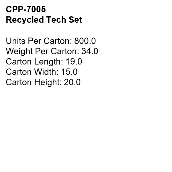 Recycled Tech Set... from ASI 30208 A P Specialties / AP Specialties