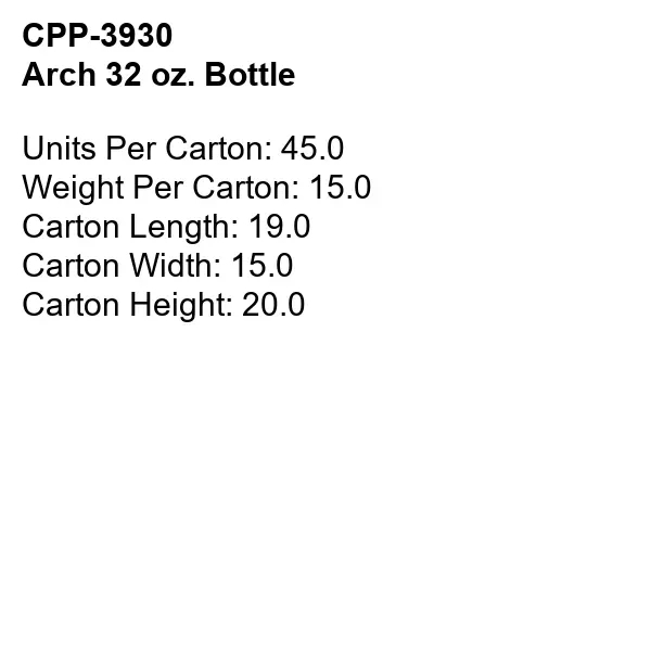 Arch 32 oz. Bottle... from ASI 30208 A P Specialties / AP Specialties
