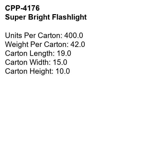 Super Bright Flashlight... from ASI 30208 A P Specialties / AP Specialties