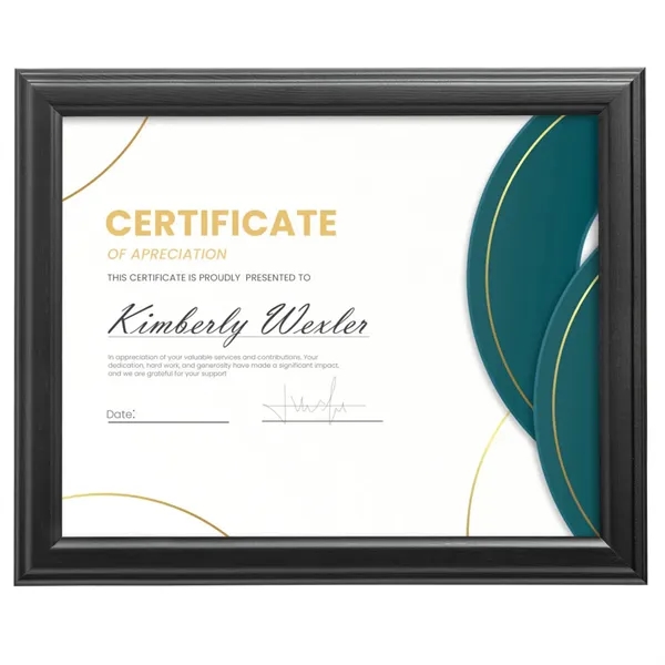 The elaborate molding of the Marylebone certificate holder gives a country... from ASI 84592 St Regis Group / St Regis