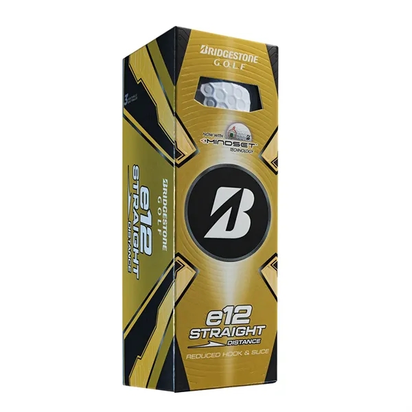 Bridgestone e12 Straight golf balls; Box contains 12 white balls and... from ASI 38120 Ball Pro / Diversified Quality Kitchenware